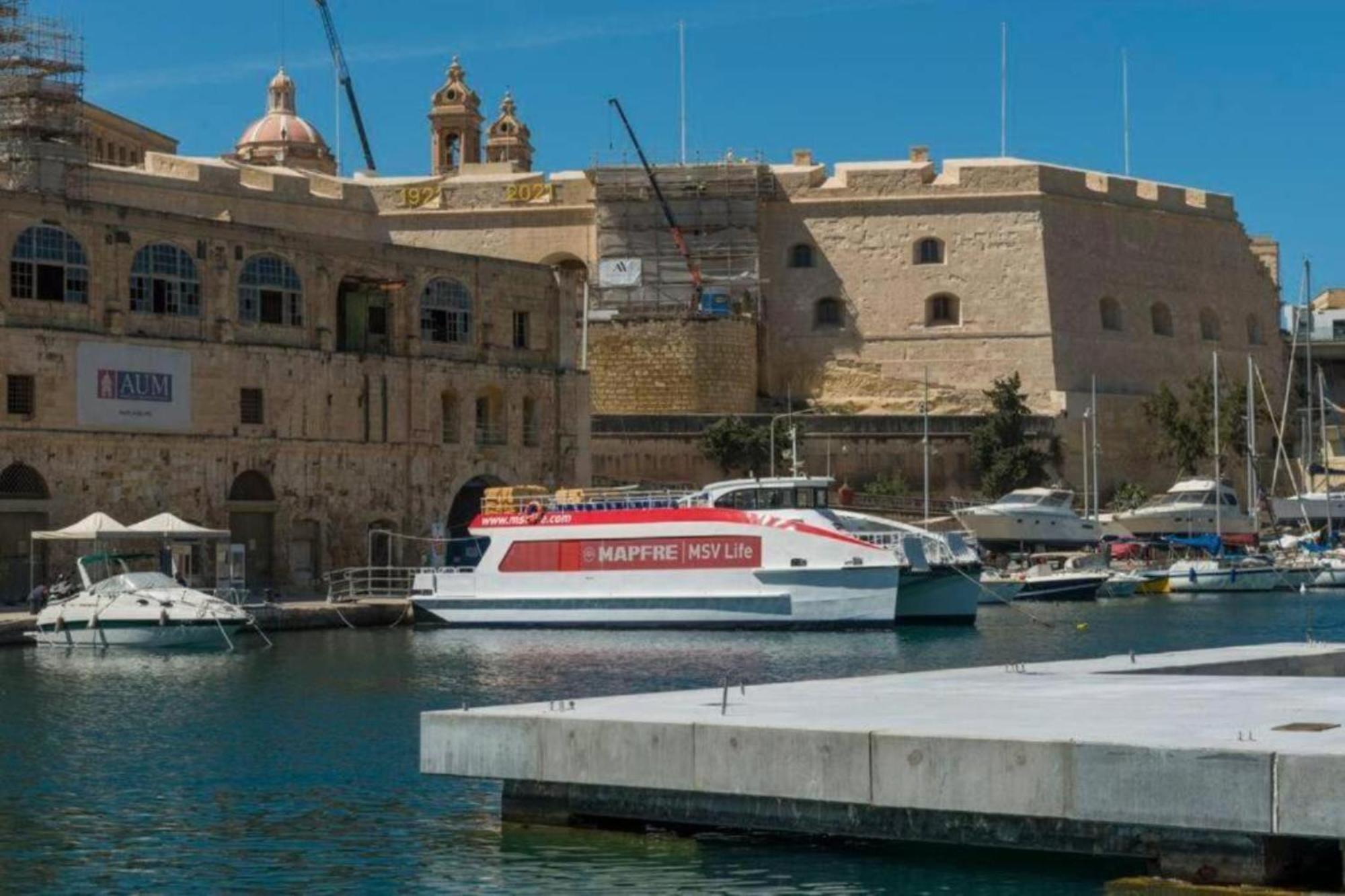 Authentic 1St Fl Apartment At The 3 Cities Marina Cospicua Kültér fotó